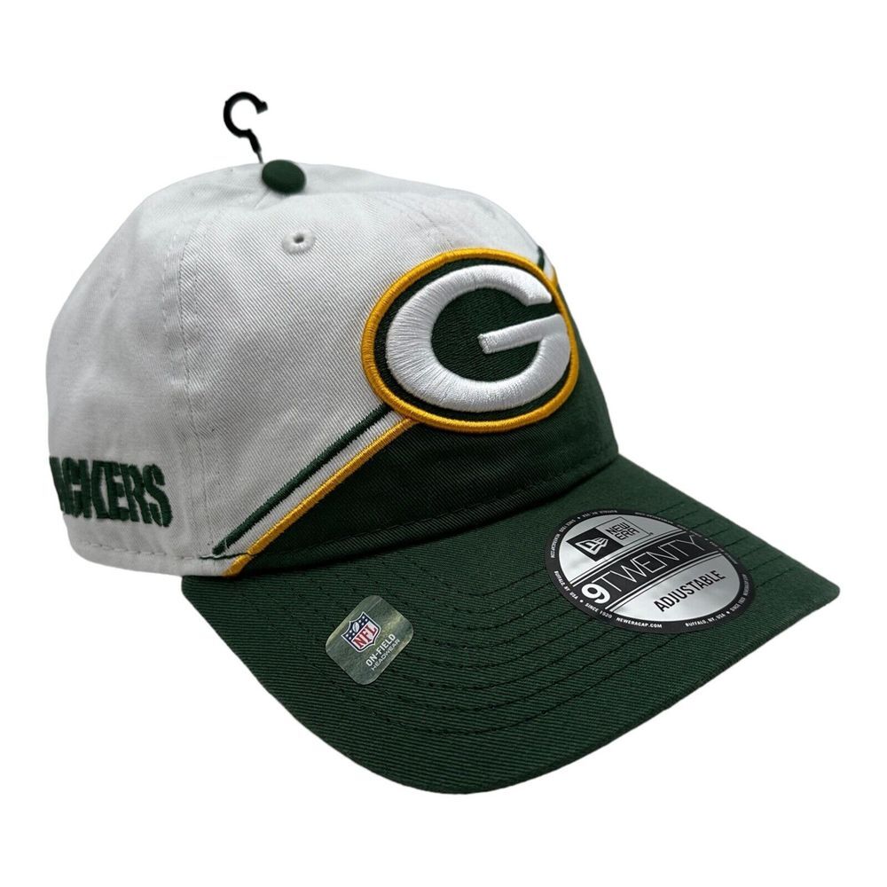 New Era 9Twenty Green Bay Packers NFL 2023 Sideline Adjustable Strapback Hat Cap